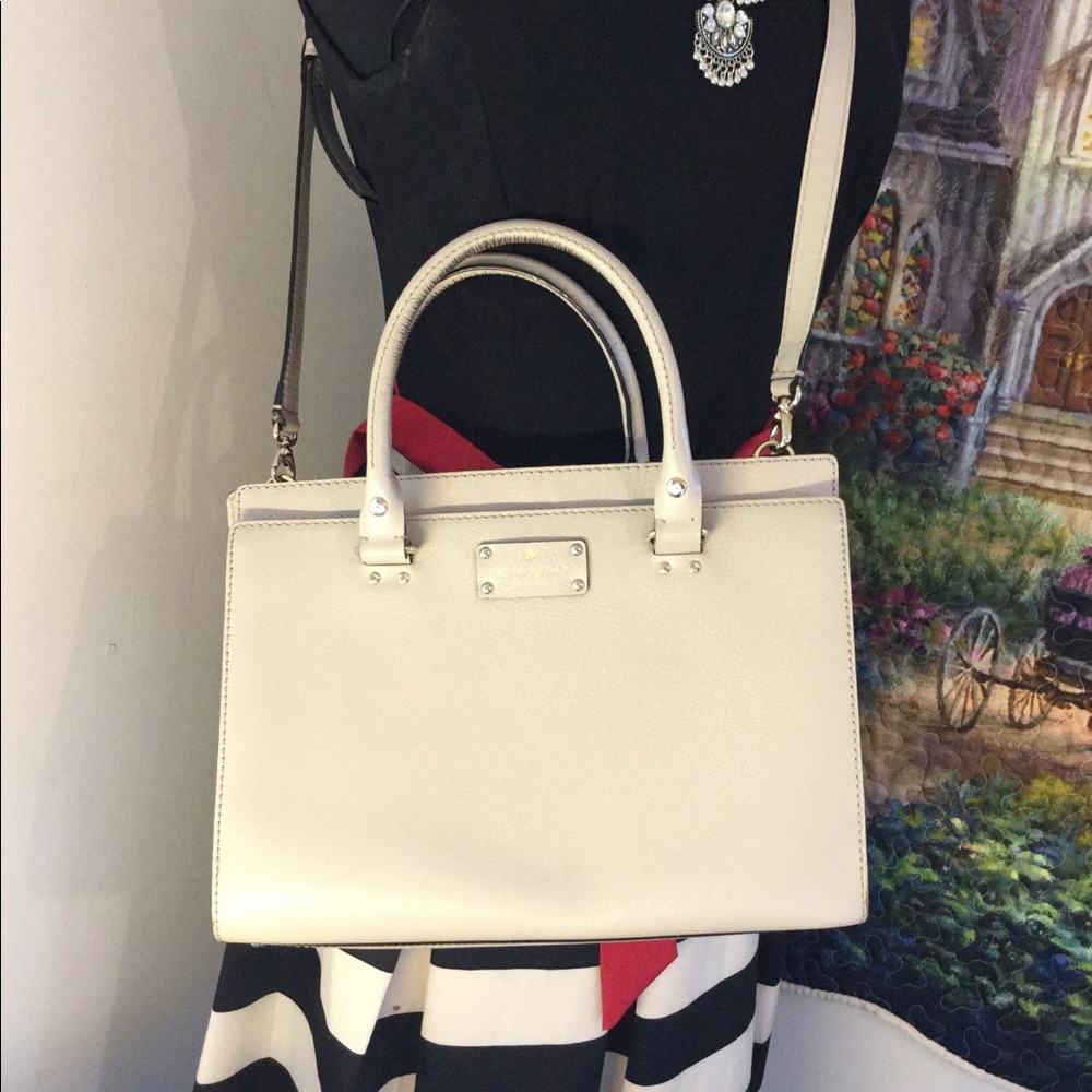 Kate Spade Durham Handbag Crossbody Champagne tan